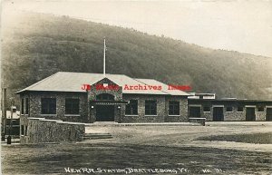 Depot, Vermont, Brattleboro, RPPC, Boston & Maine-Central Vermont Railroad