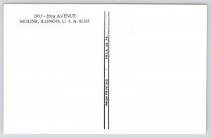 Moline IL~William Keene Crockett of 2933 26th Avenue~Name on Signs~Actor~1960s