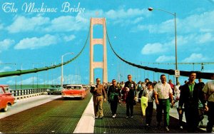 Michigan The Mackinac Bridge Public Bridge Walk