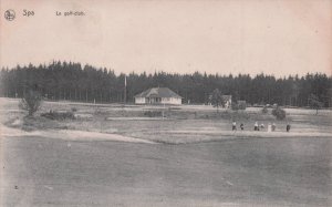 Spa Golf Club Belgium Antique Golfing Course Postcard