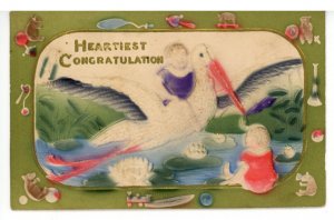 Greeting - Congratulations      (heavily embossed)