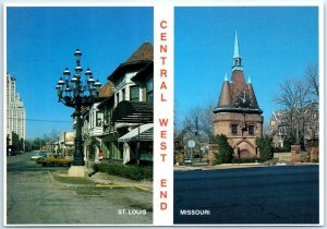 Postcard - Central West End - St. Louis, Missouri