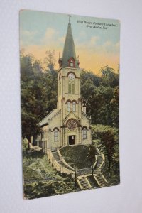 West Baden Catholic Cathedral West Baden Indiana Postcard A-11367