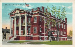 Du Quoin Illinois 1929 Postcard Elks Home