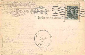 Groves Lighthouse Boston Harbor Massachusetts 1907 postcard