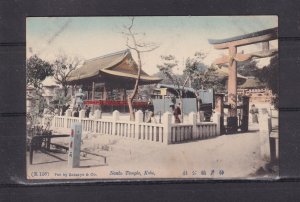 JAPAN, KOBE, NANKO TEMPLE, c1910 ppc., unused.