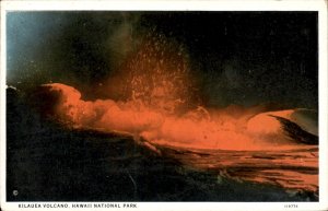 Mauna Loa Hawaii National Park Kilauea Volcano c1900-20s Vintage Postcard