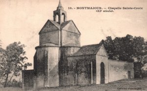 Vintage Postcard Montmajour Chapelle Sainte-Croix Church Arles France