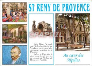 Modern Postcard St Remy de Provence (HR B) in the heart of Van Gogh Alpilles