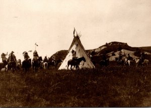 War Preparation Sioux Indian War Party