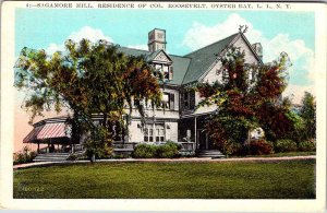 Postcard HOUSE SCENE Long Island New York NY AN8460