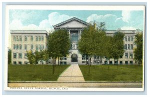 c1905 View Of Indiana State Normal Building Muncie Indiana IN Antique Postcard