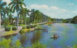 Florida Brandeston Beautiful Residential Section Along Wares Creek 1968