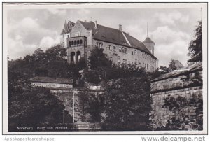 Germany Nuernberg Burg von Westen Real Photo