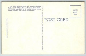 Nathan Hale Birthplace  Coventry  Connecticut   Postcard