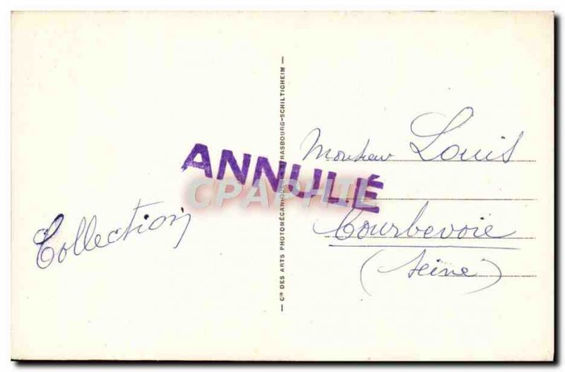 Old Postcard Dijon Eglise Notre Dame