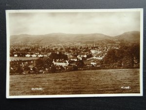 Wales RUTHIN Panoramic View c1930s RP Postcard by Valentine