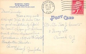 Air View of Business District Bradenton, Florida