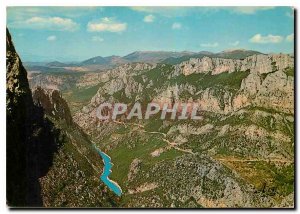 Modern Postcard The Picturesque Verdon Gorges Verdon to the passage of Galetas
