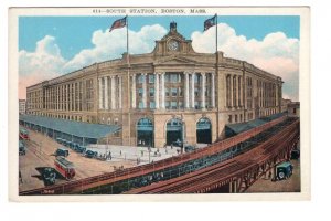 South Railway Station, Tracks,  Boston, Massachusetts,