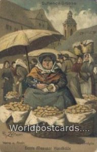 Echte Meenzer Handkaas Mainz a Rhein German Postcard