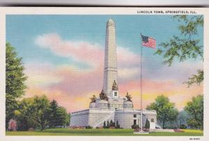 Illinois Springfield Lincoln Tomb Curteich