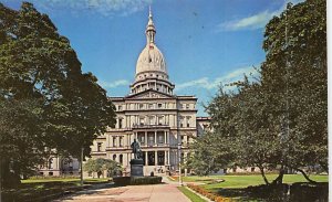 The State Capitol View Lansing MI 