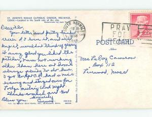 Pre-1980 CHURCH SCENE Norwalk Connecticut CT L5569