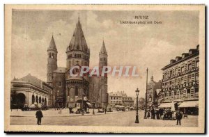 Liebfrauenplatz mit Dom -Carte Postale Ancienne