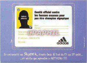 Postcard Modern Adidas Impossible is Nothing has Proves your Sends Their Pote...