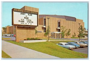 c1960 Atlanta Civic Center Complex Convention Facility Georgia Vintage Postcard