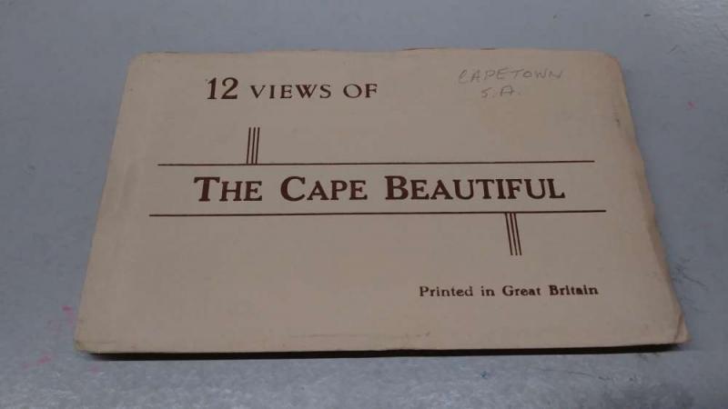 Cape Town South Africa 12 Views Scenic Postcard Booklet J76035