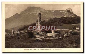 Old Postcard La Tour without Venom La Table d'Orientation The Moucherotte