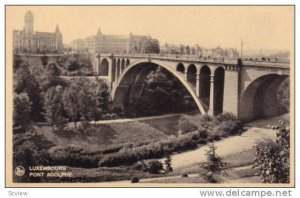 Bird's Eye View of Pont Adolphe, Luxembourg, 10-20s