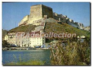 Postcard Modern Colors and Light of France Corsica Oasis Beauty Bonfacio Mass...