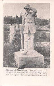 Civil War Monument, Named Union Soldier in Confederate Uniform, Odd, Sweetwater?