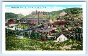 LEAD, SD South Dakota ~ HOMESTAKE MINE in Black Hills c1930s  Postcard