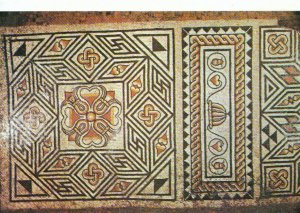 Sussex  Postcard - Bignor Roman Villa - Box Pattern - Ref TZ2576