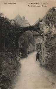 CPA Fougeres Porte interieure du Chateau (1236534)