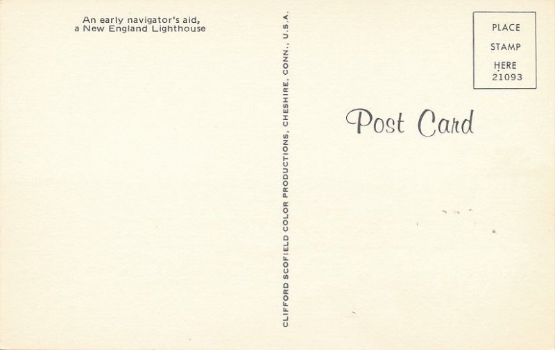 A Typical New England Lighthouse