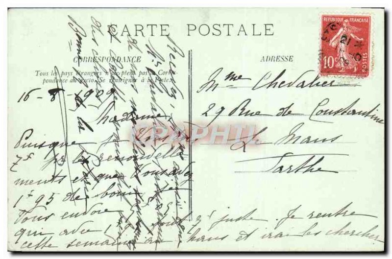 Old Postcard The Filibuster Torpileur High Seas