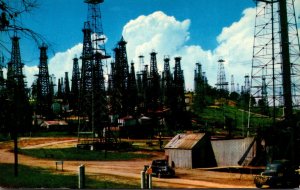 California Long Beach Producing Oil Wells