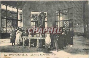 Old Postcard Contrexeville The Source Pavilion