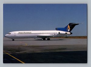 Aviation Airplane Postcard Ansett Airlines Australia Boeing 727-277 AO5