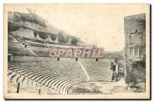 Old Postcard Orange Interior of the Roman Theater