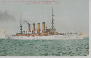 US armored crusier Pennsylvania military battleship antique pc (Z9297)