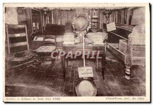 Old Postcard furniture and relics of the Holy Cure of Arc