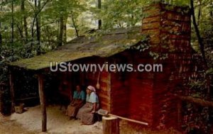 Oconaluftee Indian Village in Cherokee, North Carolina