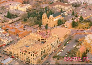 New Mexico Santa Fe Aerial VIew 1992