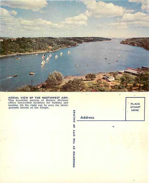 View of Northwest Arm of Halifax Harbour, Nova Scotia, Canada, Chrome